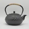Sala de Modelos Casa de Té Estante Antiguo Juego de Té Decoración Suave Estilo Chino Nuevo Tetera Pequeña Creativa Olla de Hierro Fundido Adornos para Sala de Té