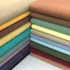 Tela de Algodón Lavada con Arena para Primavera y Otoño Tela para Chaqueta Cortavientos Tela de Sarja de Grosor Medio para Pantalones de Trabajo de Hombres y Mujeres Falda Media
