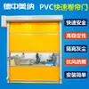 Taller Fabricante Personalizado del Medio Oeste Alemán Puerta Enrollable Rápida de PVC Dispositivo Eléctrico Panel Elevador Puerta Enrollable Puerta de Garaje