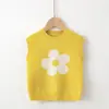 2026 Nuevo Chaleco de Punto Fino para Niños de Primavera y Otoño Chaleco Base para Bebé Niña Suéter Chaleco de Punto con Cuello Redondo Ropa de Abrigo
