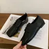 Zapatos de Cuero Retro con Cordones para Mujer, Zapatos Mary Jane Negros de Suela Blanda, Nuevos Zapatos de Salón Cuadrados Primavera y Verano 2026, Mocasines