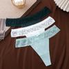 Ropa Interior Sexy de Comercio Exterior para Mujer, Tanga Sexy de Encaje en el Borde de Cintura Baja para Mujer, Ropa Interior para Mujer Súper Sexy y Tentación Desnuda
