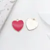1 Esmalte Rojo DIY Accesorio para Joyería Aleación Esmalte Flor de Cerezo Llavero Colgante Pendientes Accesorio para el Cabello Encanto para Teléfono