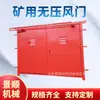 Porta de Ventilação para Minas com Fluxo para Frente e para Trás Manual Pneumática Eletro-hidráulica Porta de Ventilação sem Pressão Porta de Ventilação Redutora de Pressão para Minas