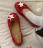 Nuevos Zapatos Planos Mary Jane de Ballet Retro con Estrella y Moño para Mujer, Temporada Primavera/Verano 2026, con Tacón Oculto, Versátiles y Adelgazantes