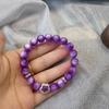 Pulsera Original de Cristal de Aguamarina Natural con Forma de Estrella de Gama Alta Gris Litio Blanco Luz de Luna Pulsera Versátil de Moda