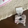 Novo Presilha de Cabelo Infantil Rosa Claro com Laço Estrela Coração Geométrico Prendedor de Cabelo Grampo Lateral Elástico