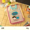Bolsa Tote com Zíper em Malha Multicamadas em L Série de Animais Desenho Animado Bolsa de Armazenamento Transparente de Alto Valor com Abertura Grande
