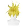 Mundo de Pelucas Cosplay: Cabello Corto Esponjoso Dorado al por Mayor, Peluca Versátil de Cabeza Completa para Cosplay