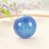 Cuentas Redondas Resina Cielo Estrellado Luminiscente Agujero Grande Sueltas Coloridas Galvanizadas Accesorios para Ropa DIY Accesorios para Joyería con Cuentas