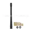 Antena de Radio Mejoradora de Señal para Coche, Palo de Antena Universal Modificado para Techo de Coche con Palo de Antena de Goma Decorativo Exterior