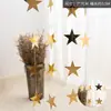 Fiesta de cumpleaños celebridad en línea ins bandera colgante de cinco puntas Guirnalda banderín de tirar bandera colorida tienda boda decoración de sala de bodas
