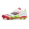 F50 Nuevos Zapatos de Fútbol de Caña Baja para Estudiantes Transfronterizos Clavos Largos Juego Entrenamiento Juvenil Comercio Exterior Deportivos Zapatos de Fútbol