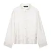 Ropa de Mujer 2026 Verano Nuevo Estilo Europeo y Americano Estilo Simple y Versátil Estilo Chino Botón de Nudo de Satén Camisa 4786166