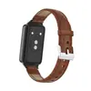 Adequado para Pulseira do Relógio Honor Band 9, Pulseira de Couro Fashion com Padrão de Crocodilo, Conector de Metal de Liberação Rápida, Fábrica de Origem
