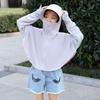 Ropa de Protección Solar para Niños, Ropa de Protección Solar Transpirable para Niños y Niñas, Chaqueta de Protección Solar Anti-UV para Exteriores, Ropa de Protección Solar de Dibujos Animados