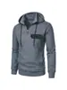 Moletom com Capuz Masculino Novo Simples Tendência Solto Manga Longa Gola Esportiva para Homens