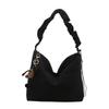 Bolsa Transversal Estilo Coreano Estilo Preguiçoso para Mulheres 2025 Nova Moda Casual Esportivo Estilo Normcore Grande Capacidade Tecido de Nylon Bolsa de Ombro