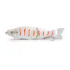 Skimming Shark 33g Duas Seções Peixe Afundamento Lento Pencil Isca Luya Multi-seções Peixe Isca Biônica Isca Artificial Perca Isca Dura Pesca de Mar