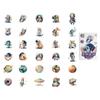 Stickers Italianos en Caja Serie Qionghua Room Stickers Sello Retro Ligero Alto Valor de Color Material para Decoración de Cuentas a Mano