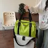 Bolsa de fitness para natación, bolsa deportiva para mujer, bolsa de viaje de gran capacidad con separación de compartimentos secos y húmedos para viajes cortos, bolso cruzado impermeable para hombre, bolsa de almacenamiento