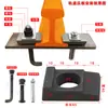 Bloques y Placas de Presión de Vía 12 15 18 22 30kg Acero de Vía Tipo de Posicionamiento con Agujero Redondo Placas y Bloques de Presión Especiales para Riel Ligero