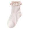 Calcetines para Niñas Verano Delgados Algodón Peinado Transpirables Encaje Niñas Princesa Danza Verano Calcetines para Bebé