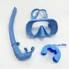 Venda Direta da Fábrica Óculos de Mergulho Molhados HD Antiembaçante Máscara de Mergulho Vidro Temperado Silicone Conjunto de Mergulho Snorkel