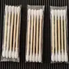 5 Bastoncillos de Algodón Simples, Doble Punta Desechables Empacados Individualmente Bastoncillos de Algodón para Masaje de Pies y Limpieza de Oídos, Bastoncillos de Algodón para Maquillaje y Baño de Hotel