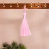 8cm Fleco de Borla de Tres Hojas Accesorios para Joyería DIY Colgante Estilo Antiguo Ropa Bolsita Tejida Borla Pequeña Venta al por Mayor