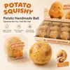 Blocos de construção de durian bola manual brinquedo de apertar fruta brinquedo descompressão Blocos de construção de durian bola manual simulação brinquedo de comida apertar