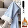 Pantalones de Pierna Ancha de Maternidad con Patrón de Espiga de Trigo Ropa de Abrigo Otoño e Invierno Soporte Abdominal Pantalones de Pierna Recta Tallas Grandes Pantalones Casuales de Maternidad con Forro Polar Pantalones Versátiles de Maternidad