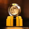 Luz Noturna de Planeta com Bola de Cristal Giratória Enfeites Criativos para Mesa Artesanato Feng Shui Presentes para Professores Novos Produtos Transfronteiriços