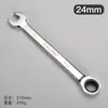 Llave de carraca de fábrica en stock, llave de anillo abierto de 6-32 mm, de doble propósito, llave de carraca rápida de 72 dientes