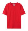 Playera 180g Logo Impreso Personalizado Camiseta Publicitaria Algodón Peinado Manga Corta Talla Americana Cuello Redondo Camiseta Cultural Casual Versátil