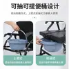 Fabricante Negro Multifuncional Silla de Inodoro Doméstica Silla de Inodoro Portátil Silla de Ruedas de Cuatro Ruedas Plegable Silla de Inodoro para Ancianos