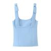 Moda de Camisola de Verano con Lazo Transfronterizo para Mujer, Adorno Estilo Francés, Nuevo Estilo de Nicho, Elástica