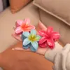 Grampo de Cabelo Plumeria Popular Europeu e Americano Estilo Férias Comércio Exterior Grampo de Cabelo Bauhinia Presilha Grande Presilha de Tubarão para Mulheres