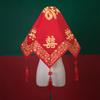 Velo de Novia Chino, Velo Rojo para Vestido Xiuhe, Velo Rojo de Tiktok, Velo de Novia, Velo Rojo Xiuhe, Velo de Boda