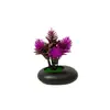 Suministro Directo Transfronterizo Mini Plantas Verdes Flores Falsas Plantas en Maceta Simulación Piedras Decorativas Maceta Plana Adornos Fotografía Foto Mini Bonsái Accesorios