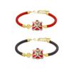 Pulsera del año del Palacio del Tesoro de la marea nacional Xingshi Jie, pulsera roja del año de nacimiento, pulsera de león, pulsera de pareja para hombre y mujer, regalo de Año Nuevo