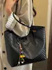 Bolsa de alta qualidade, grande capacidade, cor sólida, nova tendência popular de verão 2026, bolsa de ombro individual requintada personalizada, bolsa tote para o dia a dia