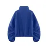 Fabricante mayorista de ropa para mujer transfronterizo 2026 ZA AliExpress más vendido chaqueta multicolor de un solo botón con cordón y cuello alto