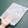 Bolsas de Filtro de Nylon con Cordón al por Mayor de Fábrica para Exprimir Rellenos de Verduras, Leche, Leche de Soya, Nueces, Café y Jugos