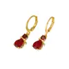 Lindos Aretes de Gatito Rojo de Aleación Temu Aliexpress Artículos Más Vendidos Joyería Transfronteriza Europea y Americana de Venta Caliente Lujo Ligero