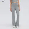 Nuevos Pantalones Acampanados Versátiles para Ropa Exterior a la Moda, Ajustados, Adelgazantes, Elásticos, de Cintura Alta, Levanta Glúteos, Pantalones de Yoga Nude para Mujer DL204