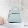 Porta-Moedas DIY Dobrável Colorido Couro PU Estilo Macaron Ins Acessório Chaveiro Clutch