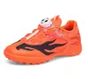 Zapatos de Fútbol para Niños con Hebilla Giratoria Nueva para Competición para Estudiantes de Primaria para Césped con Tacos Triturados Zapatos de Entrenamiento Planos con Tacos Triturados para Niñas