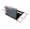 Gabinete com Gaveta para Monitor 1U Lcd Embutido Monitor de Controle Industrial Painel LED Suporte 19 polegadas