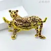 Broche de Aleación Retro Leopardo Europeo y Americano Pin Decoración Unisex Regalo